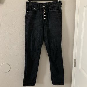 H&M high waist denim jeans